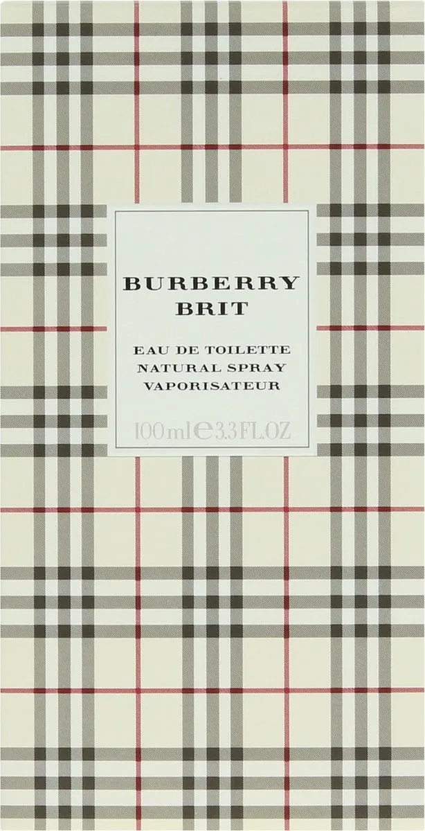 Burberry Brit Eau de Toilette Dames - 100ml