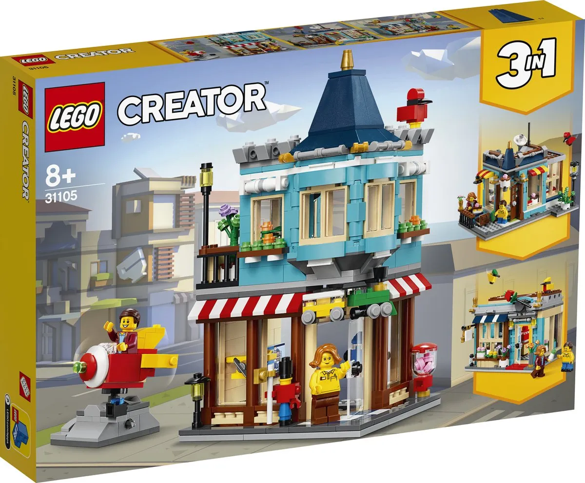 LEGO Creator 31105 Woonhuis & Speelgoedwinkel
