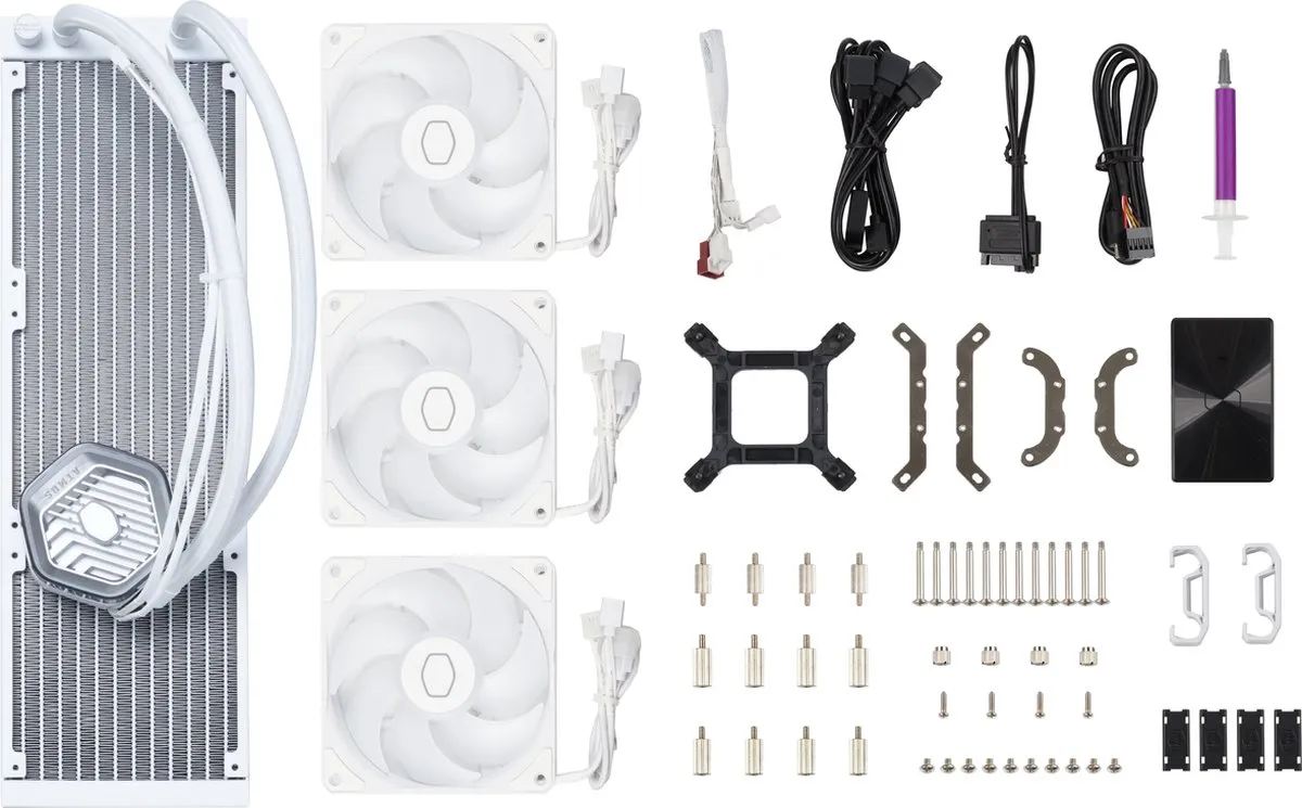 Cooler Master MasterLiquid 360 Atmos MLX-D36M-A25PZ-RW - 3x 120mm - Wit