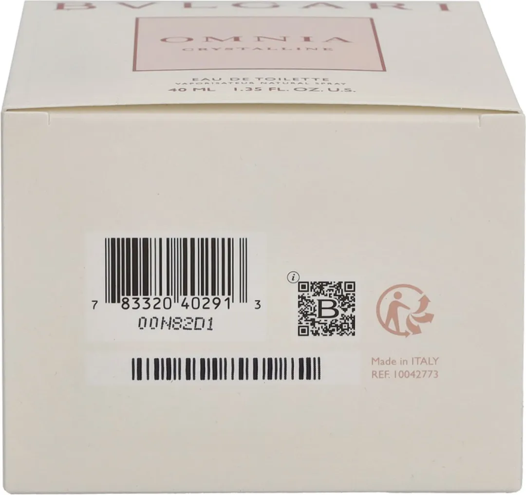 Bvlgari Omnia Crystaline Eau de Toilette 40ml - afbeelding 6 van 6