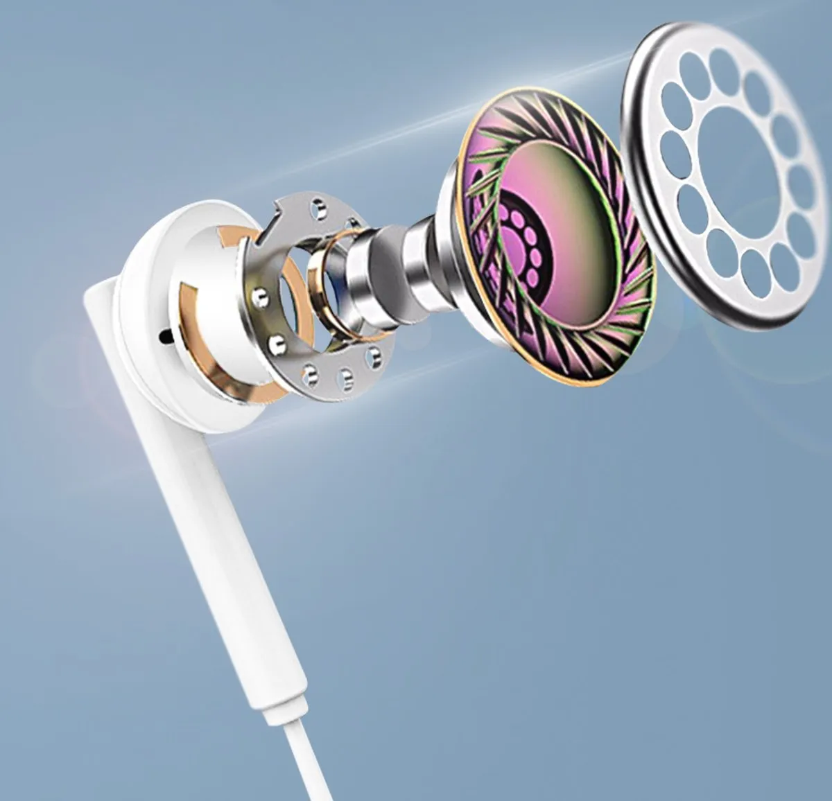 Huawei -In-ear headset - Wit - Type-C