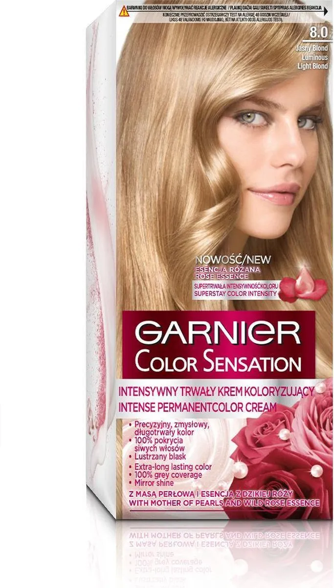 Garnier Color Sensation 8.0 Luminous Bright Blond Haarverf 110ml