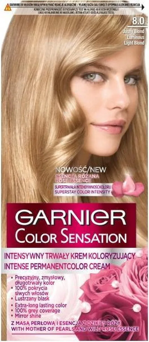 Garnier Color Sensation 8.0 Luminous Bright Blond Haarverf 110ml