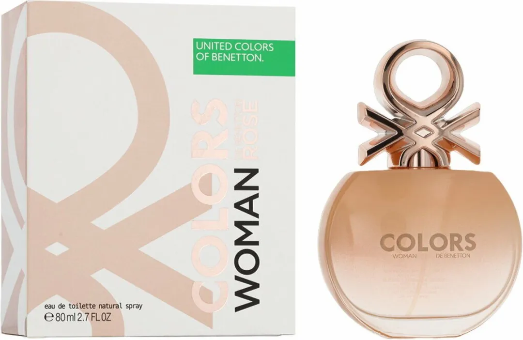 Benetton Colors Woman Rose Eau de Toilette 80ml
