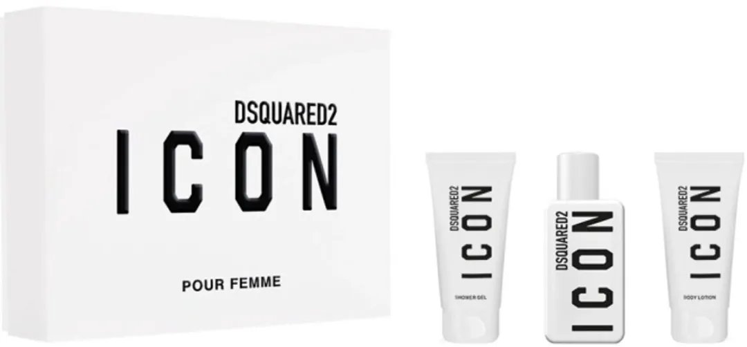 Dsquared2 Icon Pour Femme 3-delig Geschenkset - 50ml