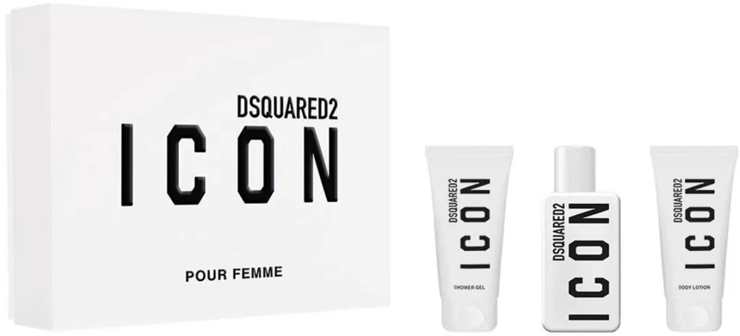 Dsquared2 Icon Pour Femme 3-delig Geschenkset