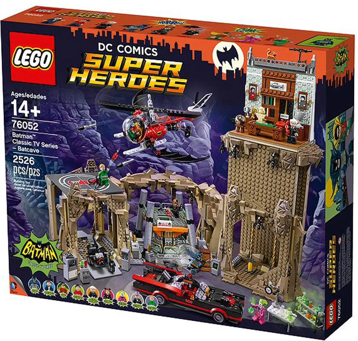 LEGO Super Heroes Batcave 76052 - 2527 Stukken - 9 Minifiguren - Multikleur - afbeelding 6 van 6