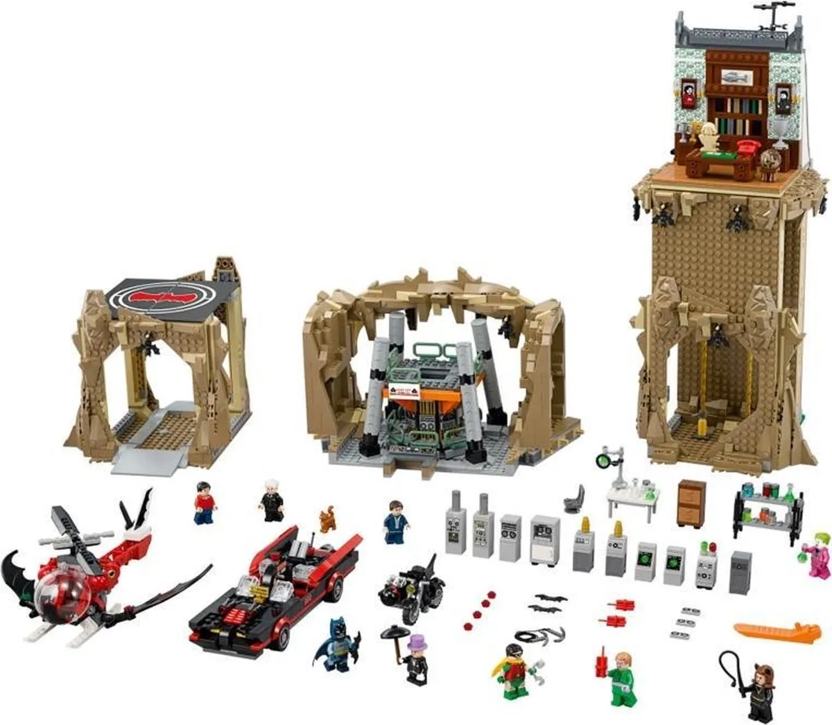 LEGO Super Heroes Batcave 76052 - 2527 Stukken - 9 Minifiguren - Multikleur - afbeelding 3 van 6