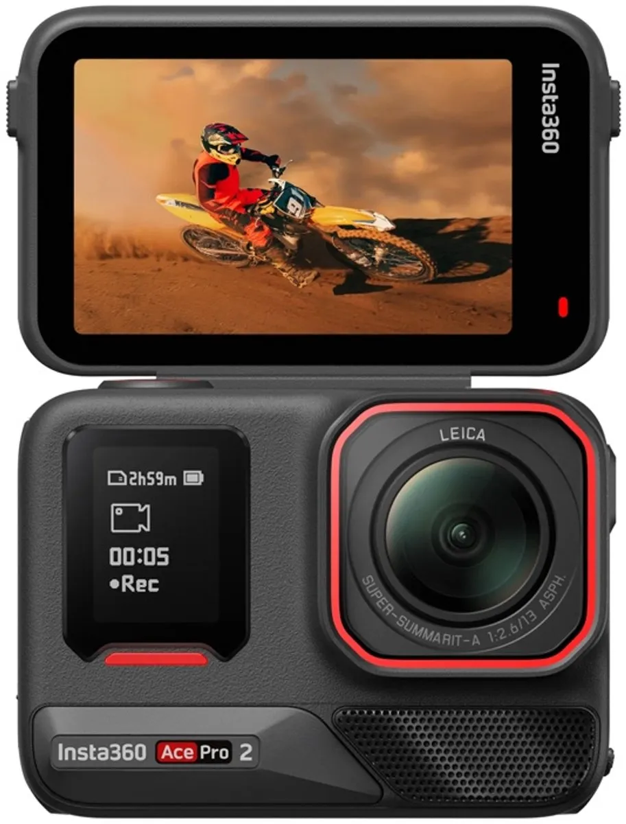 Insta360 Ace Pro CINSBBGA-02 Motorcamera - Zwart - afbeelding 6 van 6