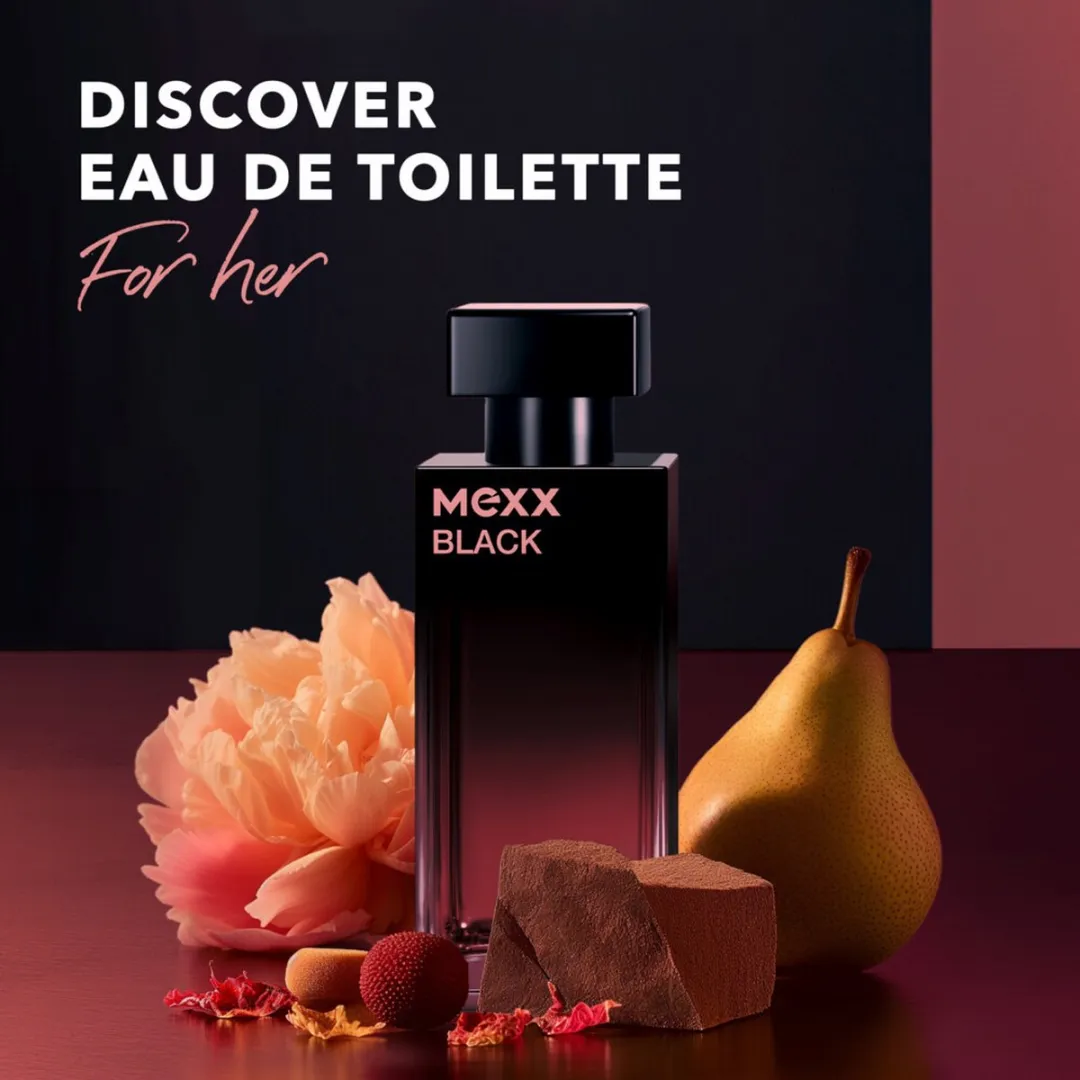 Mexx Black for Her Eau de Toilette 30ml