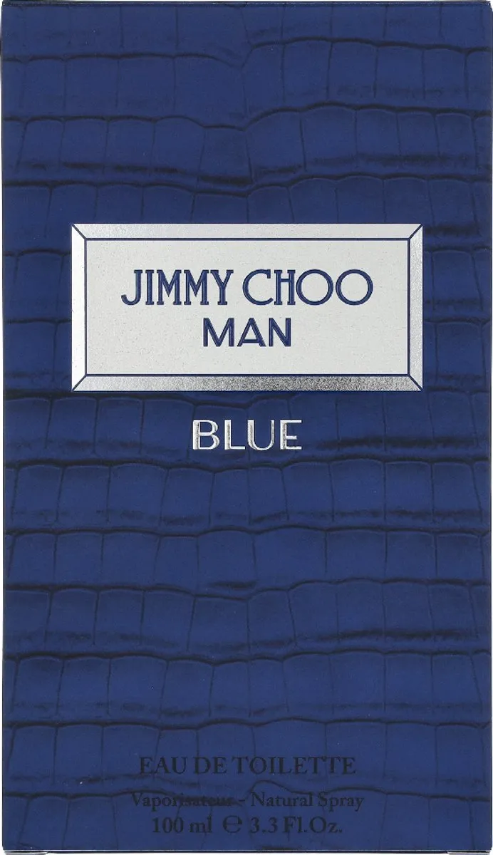 Jimmy Choo Herenparfum EDT - 100ml - Blauw - afbeelding 6 van 6