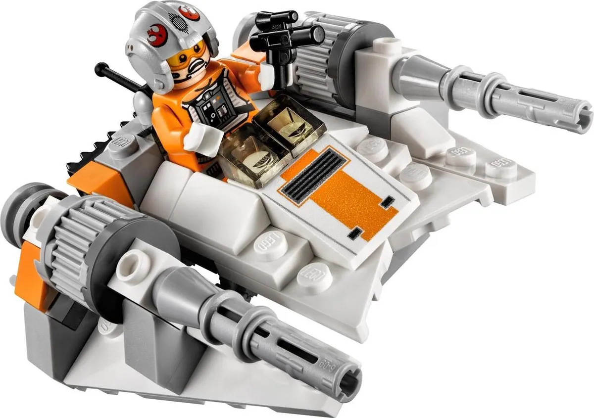 LEGO Star Wars Snowspeeder Microfighter 75074 - 97 Stukken - afbeelding 3 van 6