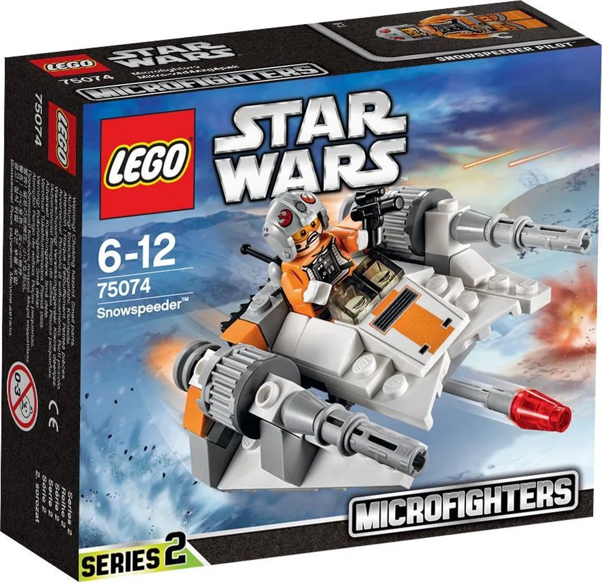 LEGO Star Wars Snowspeeder Microfighter 75074