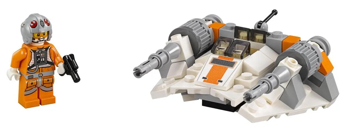 LEGO Star Wars Snowspeeder Microfighter 75074 - 97 Stukken - afbeelding 2 van 6