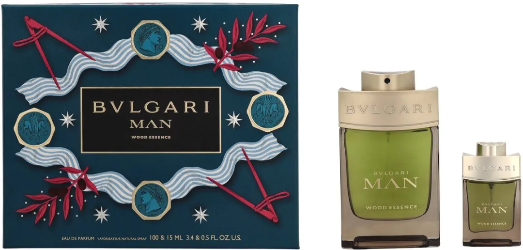 Bvlgari Man Wood Essence Giftset - 115ml