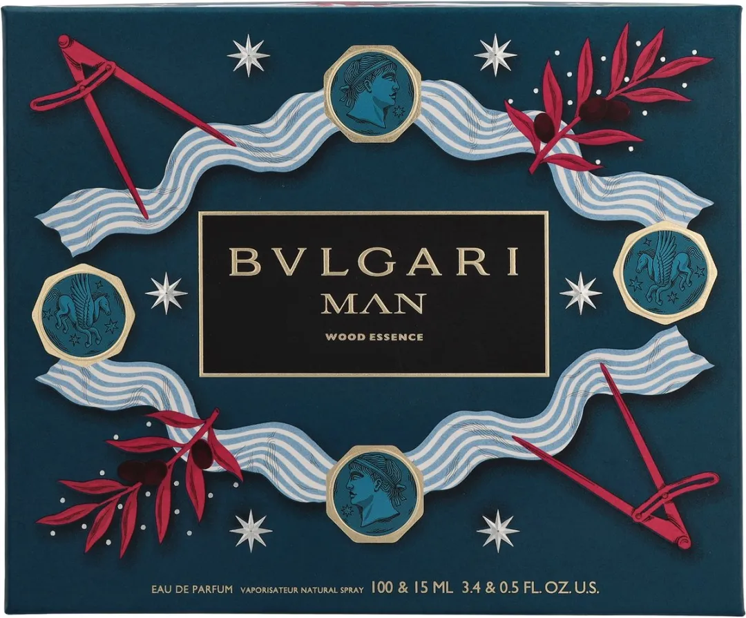 Bvlgari Man Wood Essence Giftset - 115ml