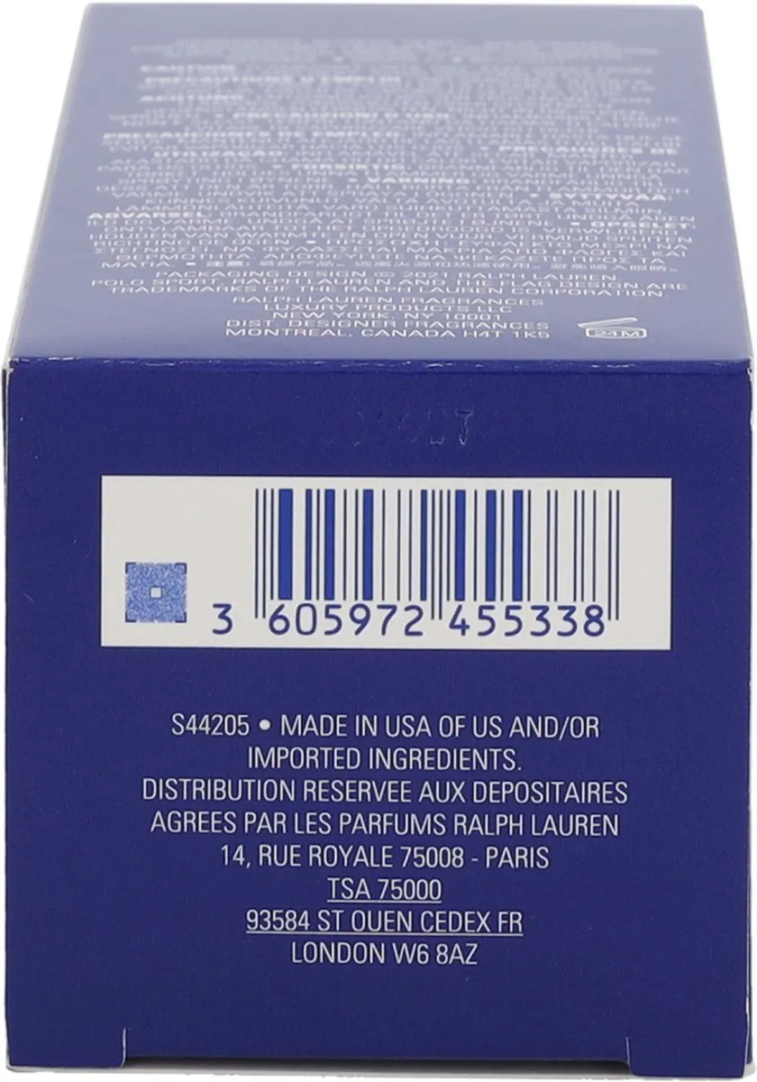 Ralph Lauren Polo Sport Fresh Eau de Toilette 125ml - afbeelding 6 van 6