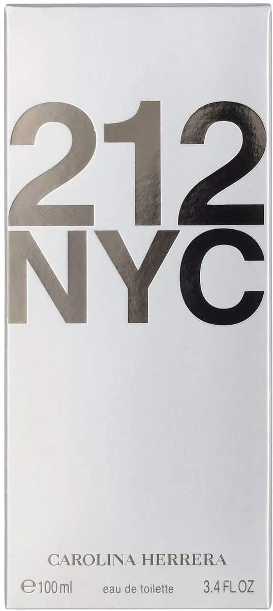 Carolina Herrera 212 NYC Eau de Toilette 100ml - afbeelding 6 van 6
