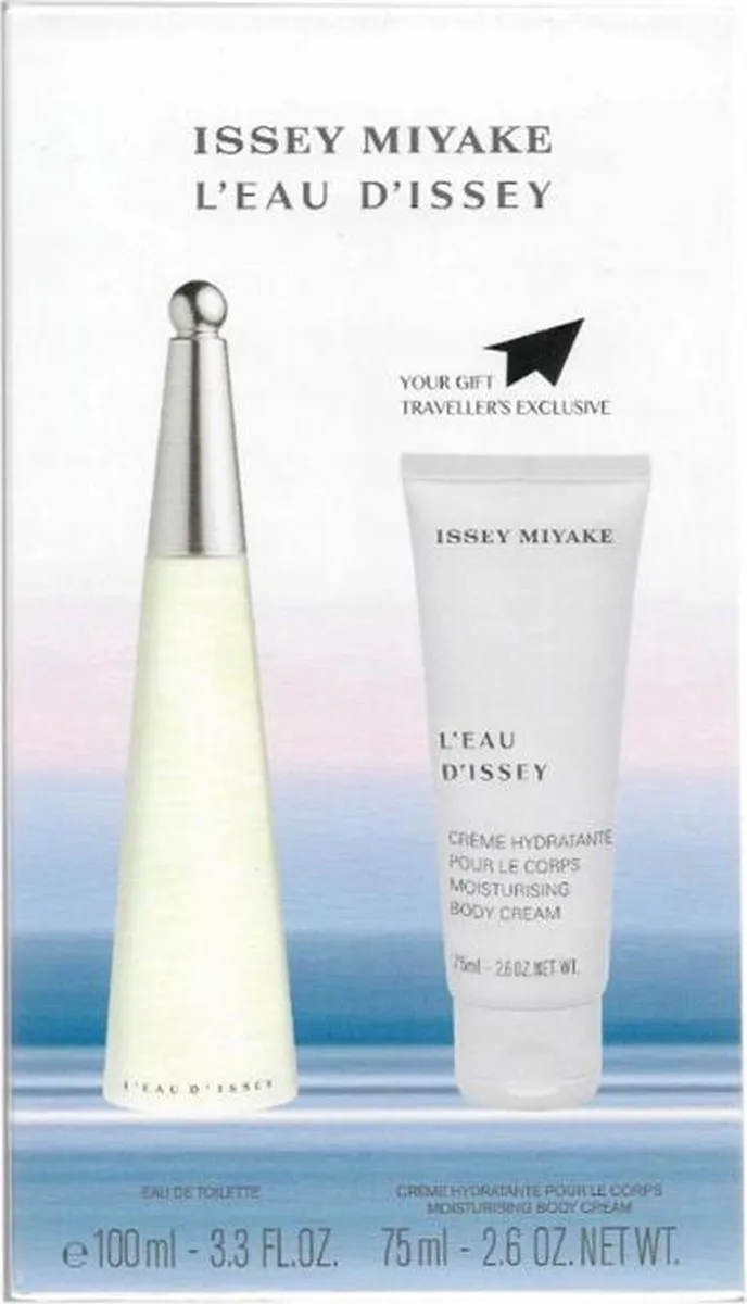 Issey Miyake L'Eau d'Issey Giftset - 100ml Eau de Toilette + 75ml Bodylotion