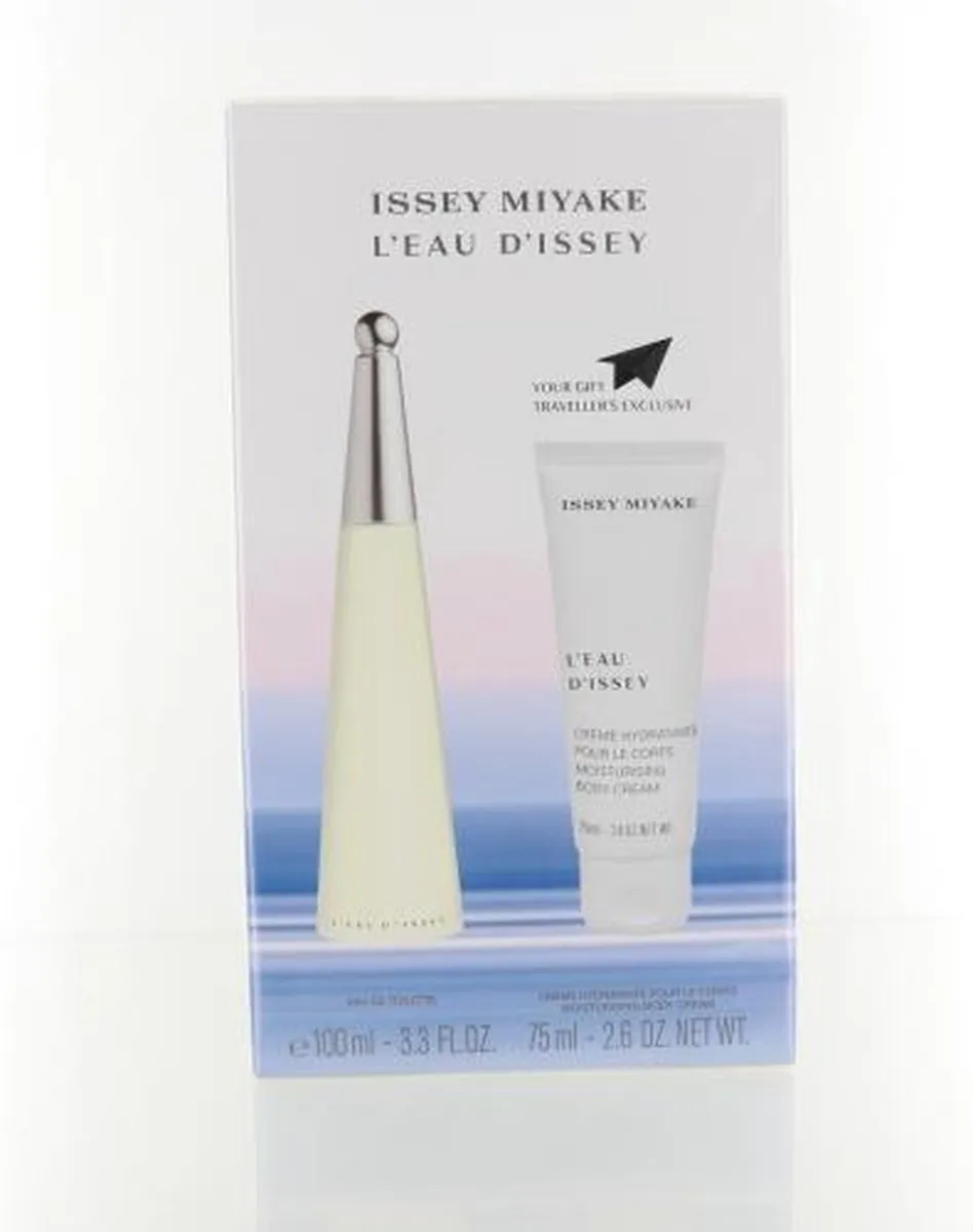 Issey Miyake L'Eau d'Issey Giftset - 100ml Eau de Toilette + 75ml Bodylotion