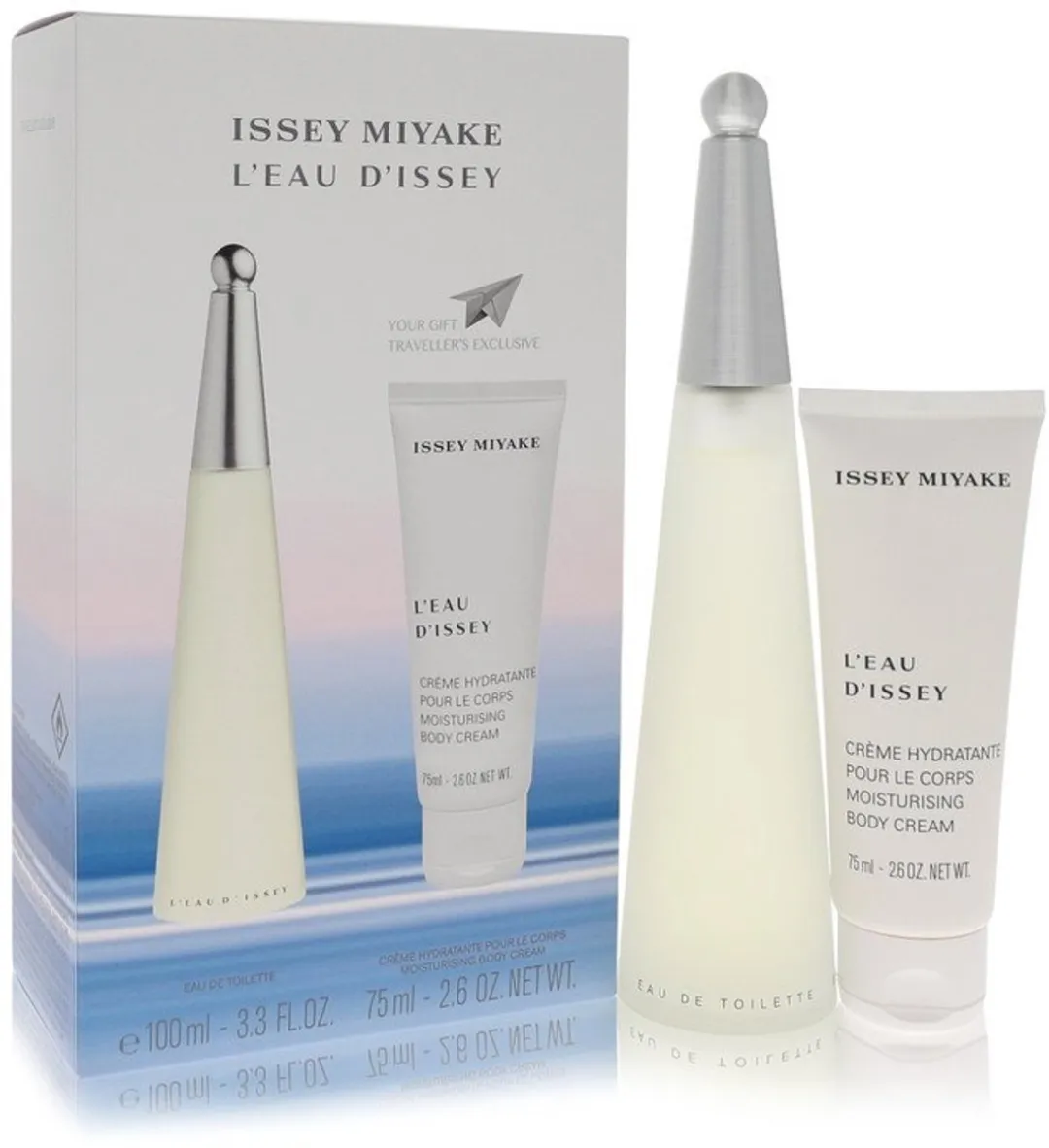 Issey Miyake L'Eau d'Issey Giftset - 100ml Eau de Toilette + 75ml Bodylotion