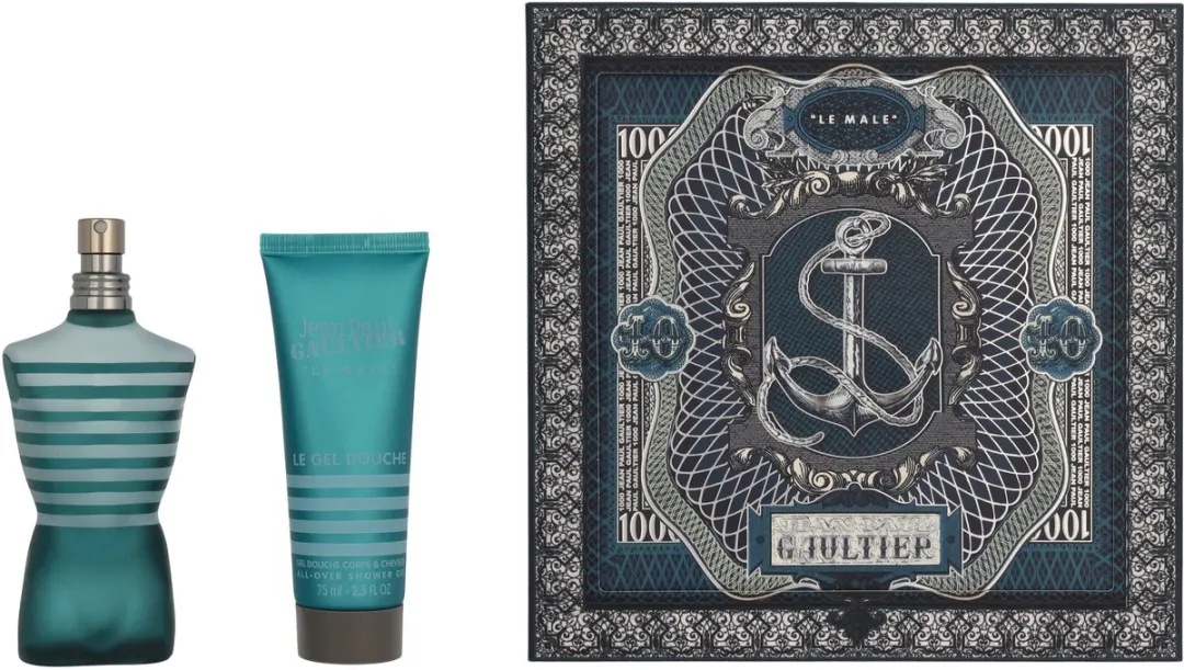 Jean Paul Gaultier Le Male Geschenkset - Eau de Toilette 75ml + Douchegel 75ml