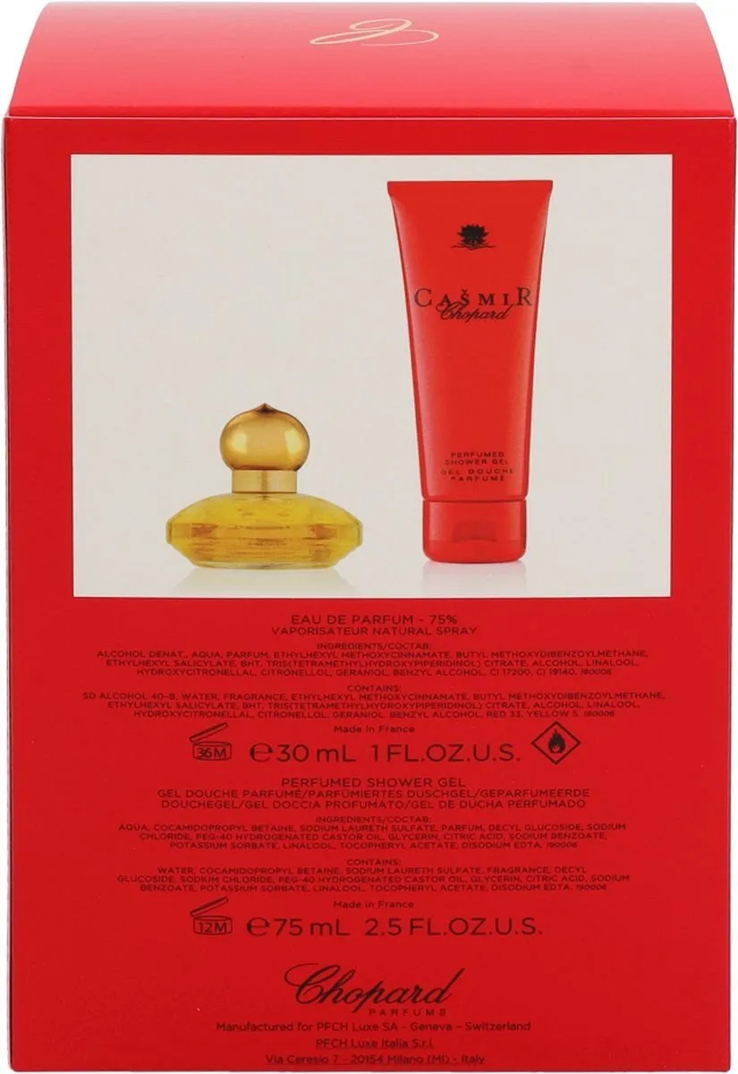 Chopard Casmir Geschenkset - 30ml Eau de Parfum & 75ml Showergel