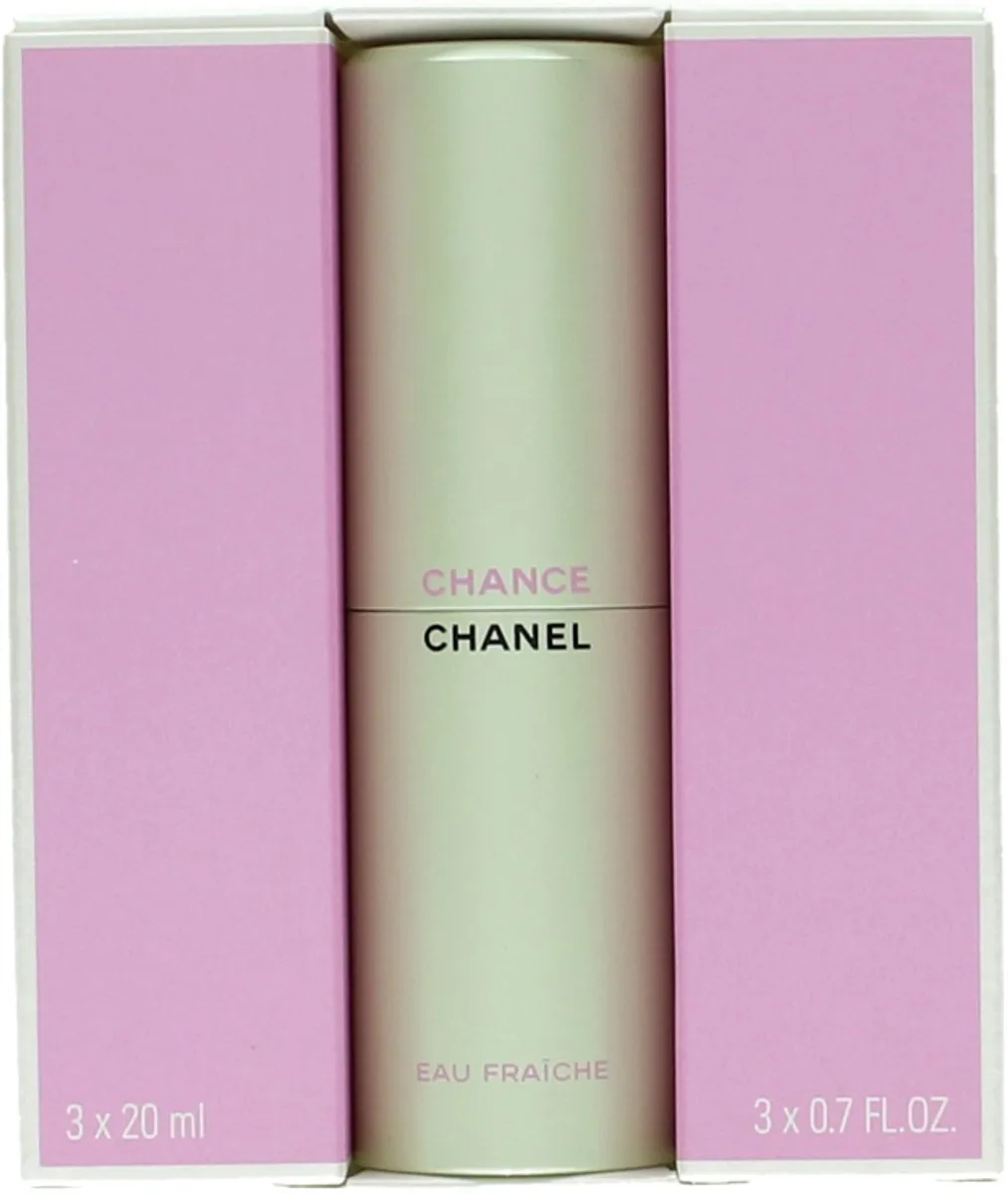Chanel Chance Eau Fraîche EDT - 60ml (3x20ml) - afbeelding 6 van 6
