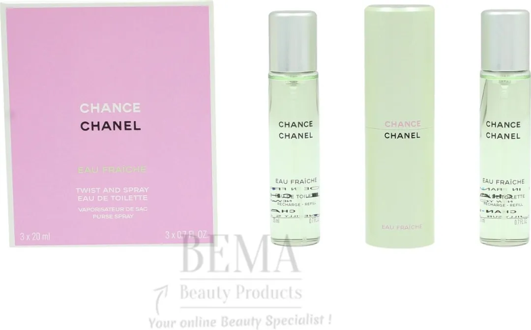 Chanel Chance Eau Fraîche EDT - 60ml (3x20ml)