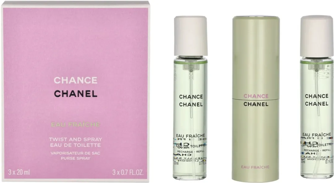 Chanel Chance Eau Fraîche EDT - 60ml (3x20ml)