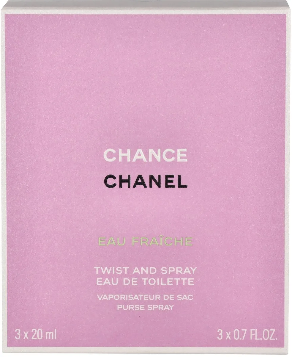 Chanel Chance Eau Fraîche EDT - 60ml (3x20ml)