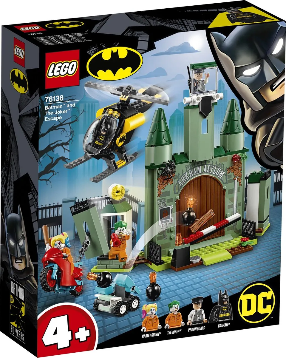 LEGO 4+ Batman Ontsnapping van The Joker 76138