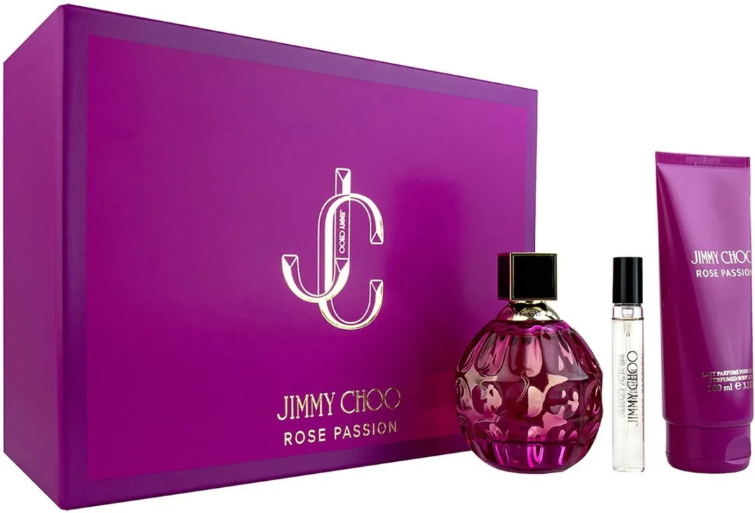 Jimmy Choo Rose Passion Gift Set - 3 Stuks