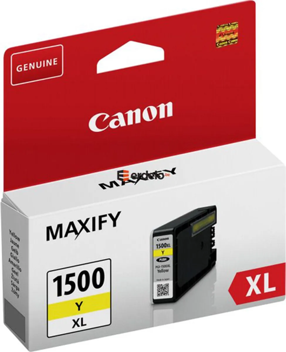 Canon PGI-1500XL Inktcartridge Geel