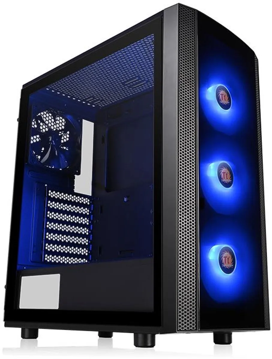 Thermaltake Versa J25 TG RGB - ATX Behuizing - Zwart