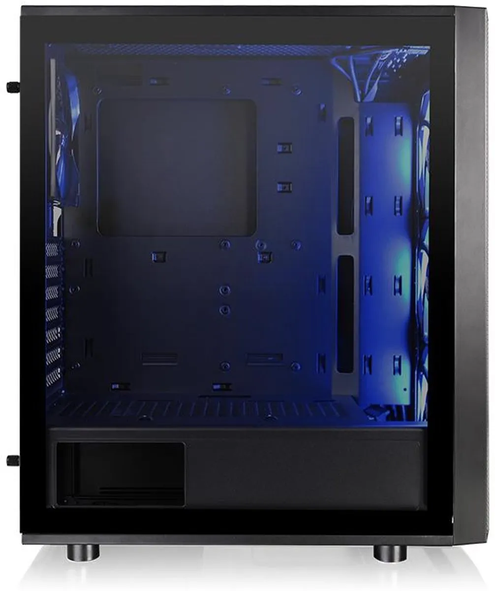 Thermaltake Versa J25 TG RGB - ATX Behuizing - Zwart