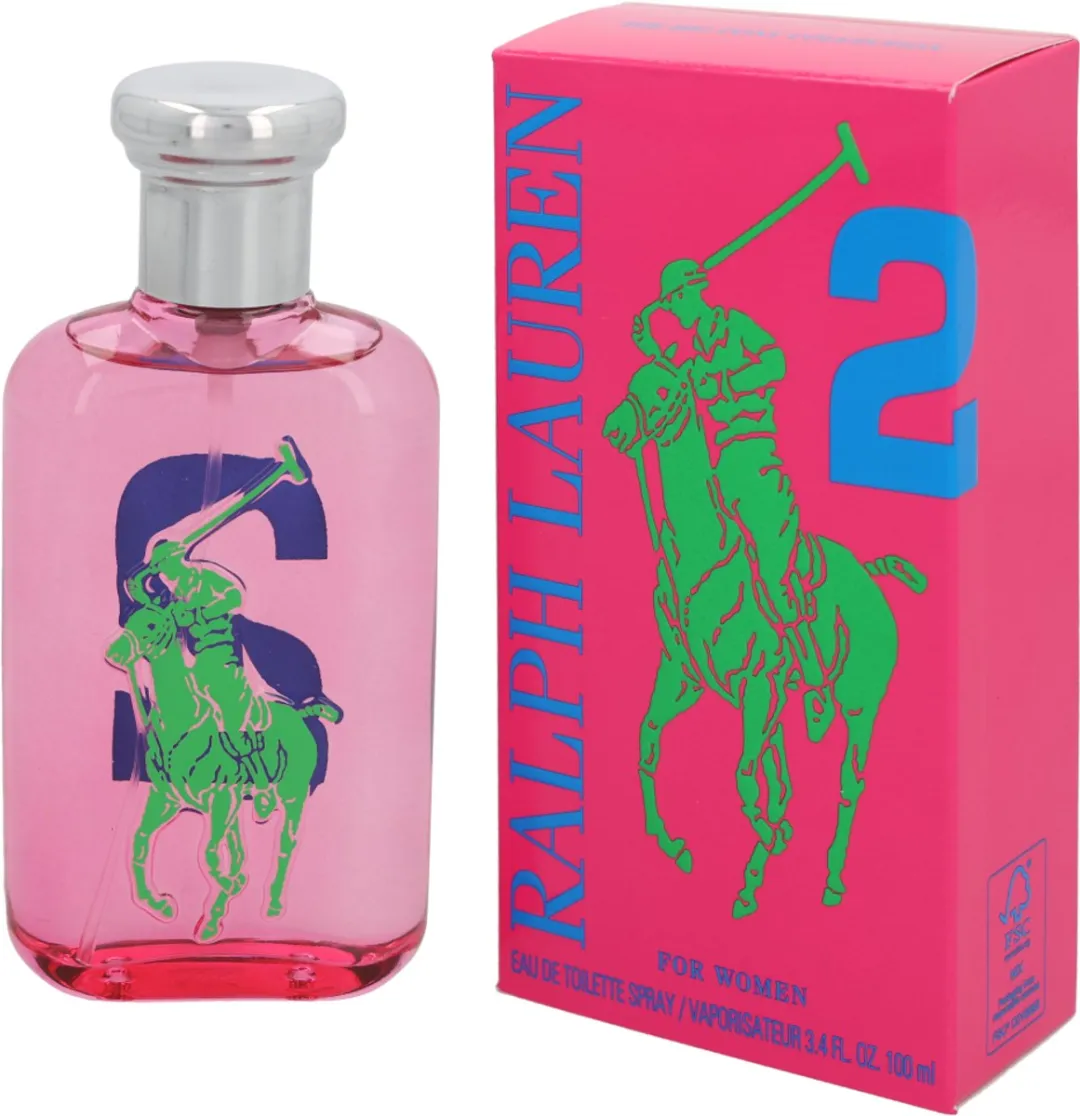 Ralph Lauren Big Pony 2 Pink Woman Eau de Toilette 100ml