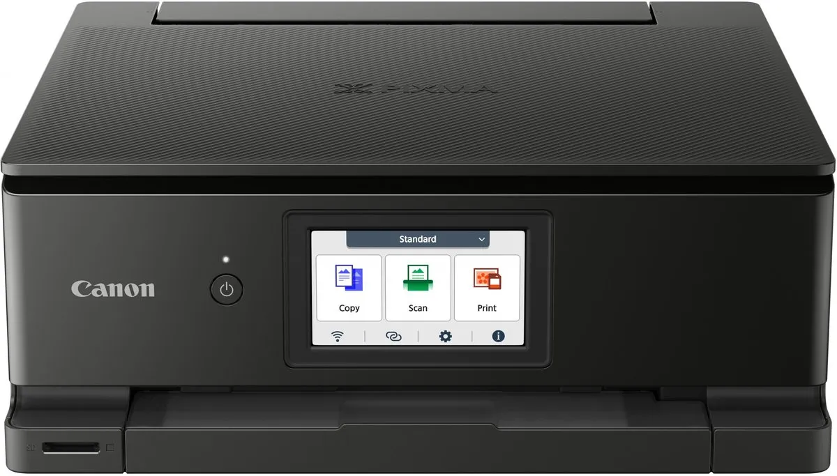 Canon PIXMA TS8750 All-in-One Inkjetprinter - 6 Kleuren - Zwart
