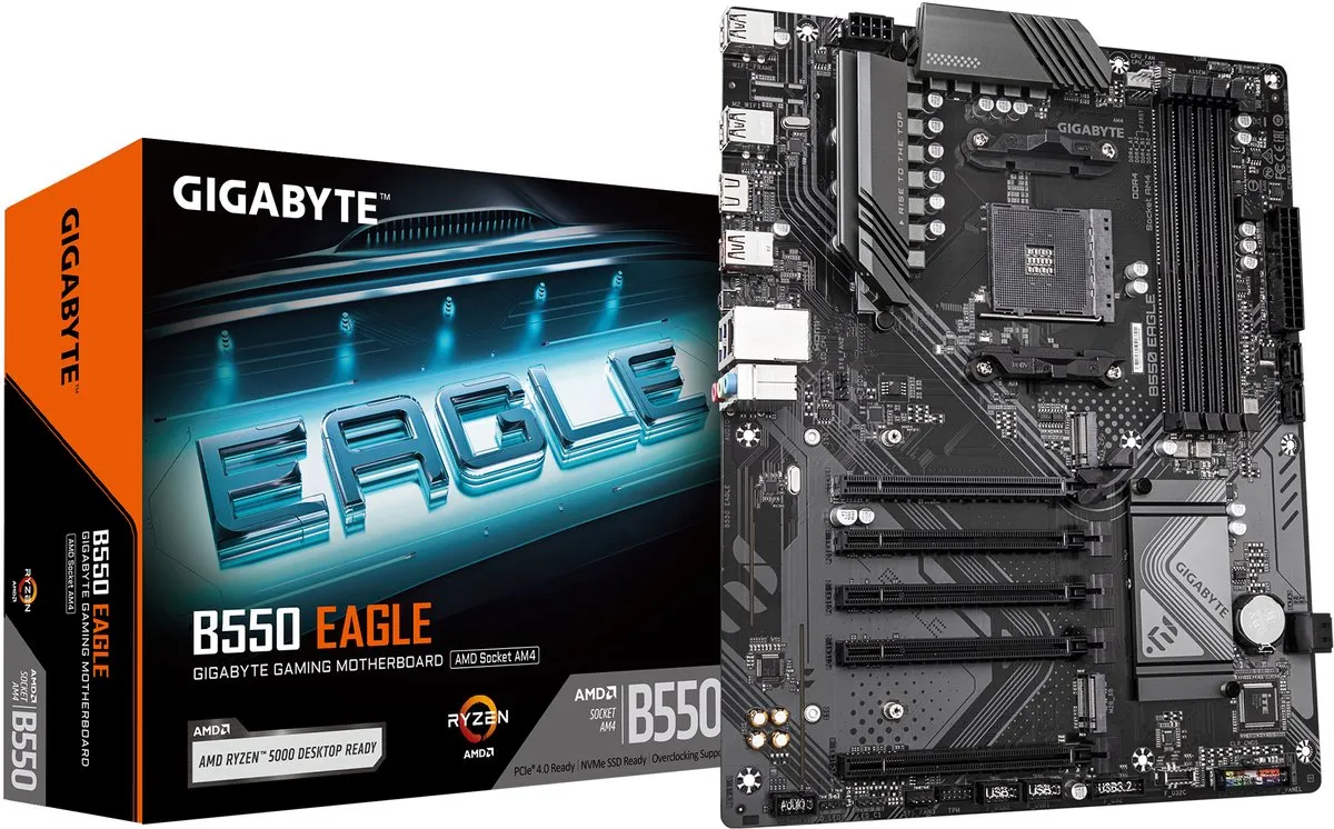 Gigabyte B550 EAGLE AM4 Moederbord