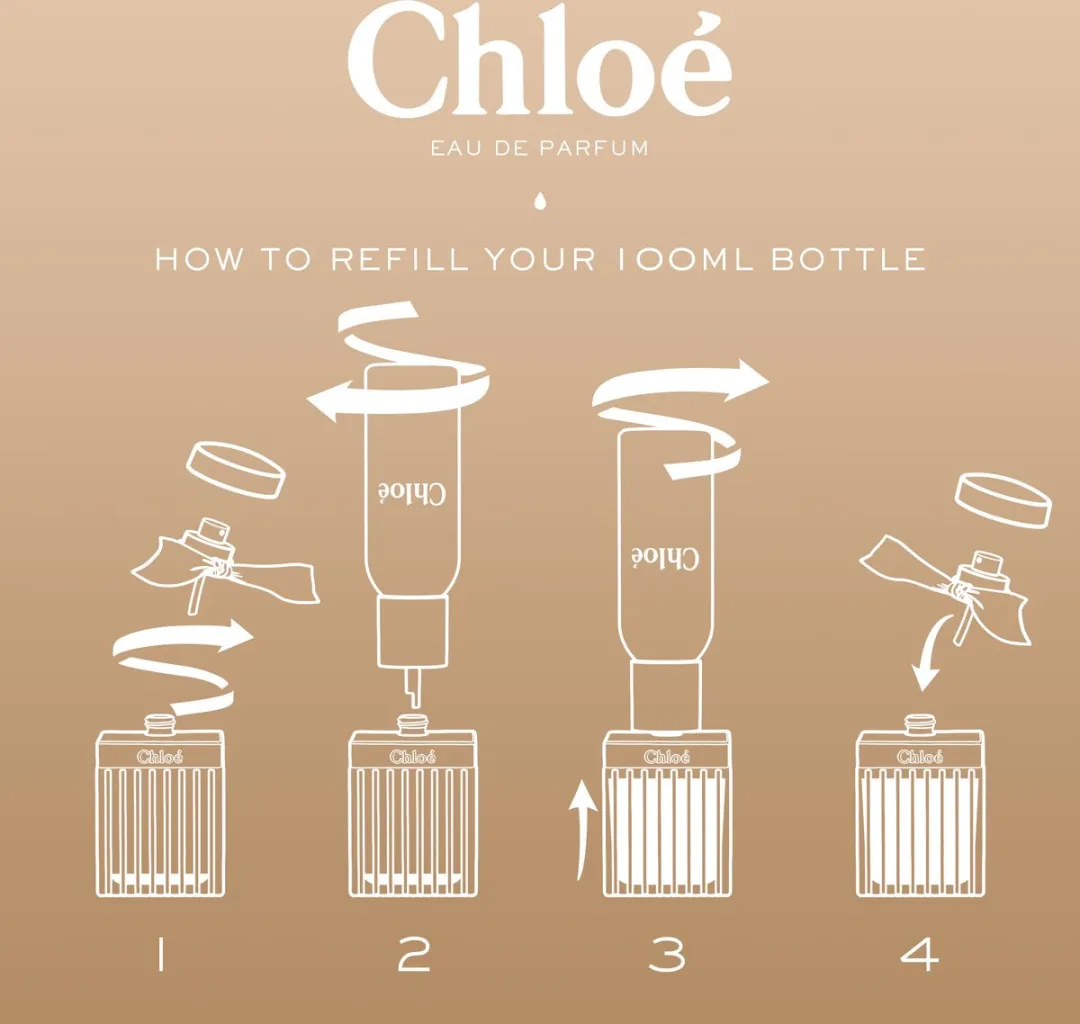 Chloé Eau de Parfum Navulling 150ml - afbeelding 6 van 6