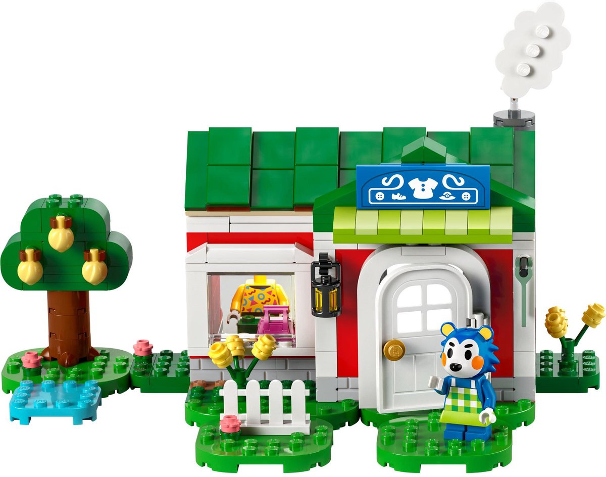 LEGO Animal Crossing Kleermakerij van de zusjes Able - 77055