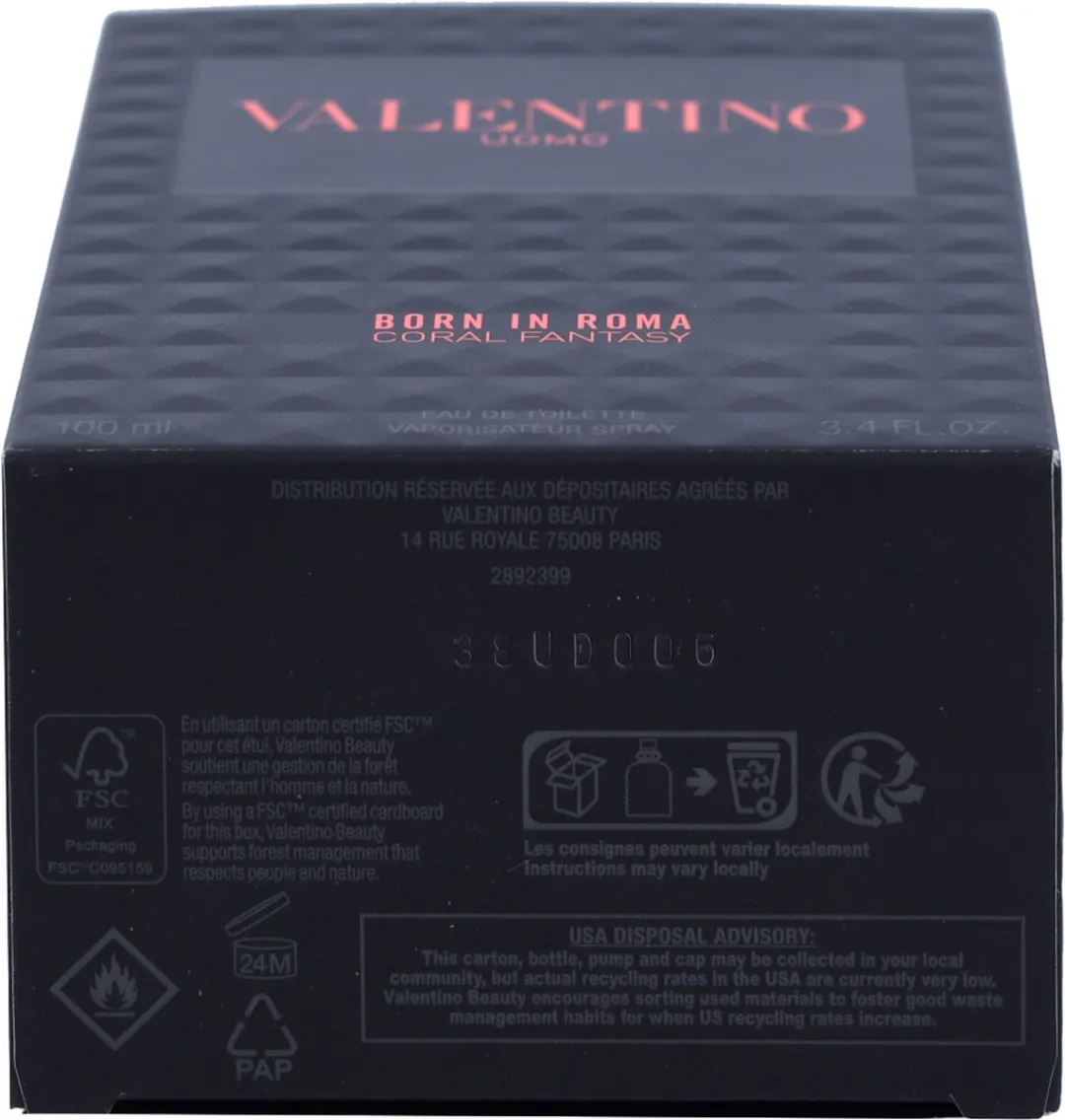 Valentino Uomo Born In Roma Coral Fantasy Eau de Parfum 100ml