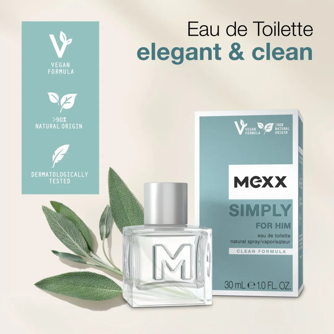 Mexx Simply for Him Eau de Toilette 30ml