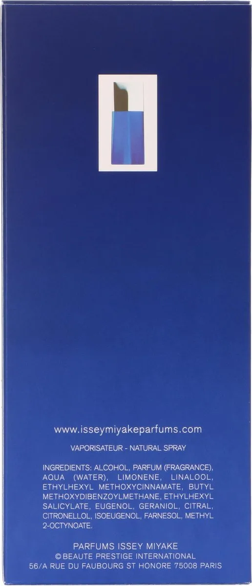 Issey Miyake Issey Bleue Herenparfum 75ml