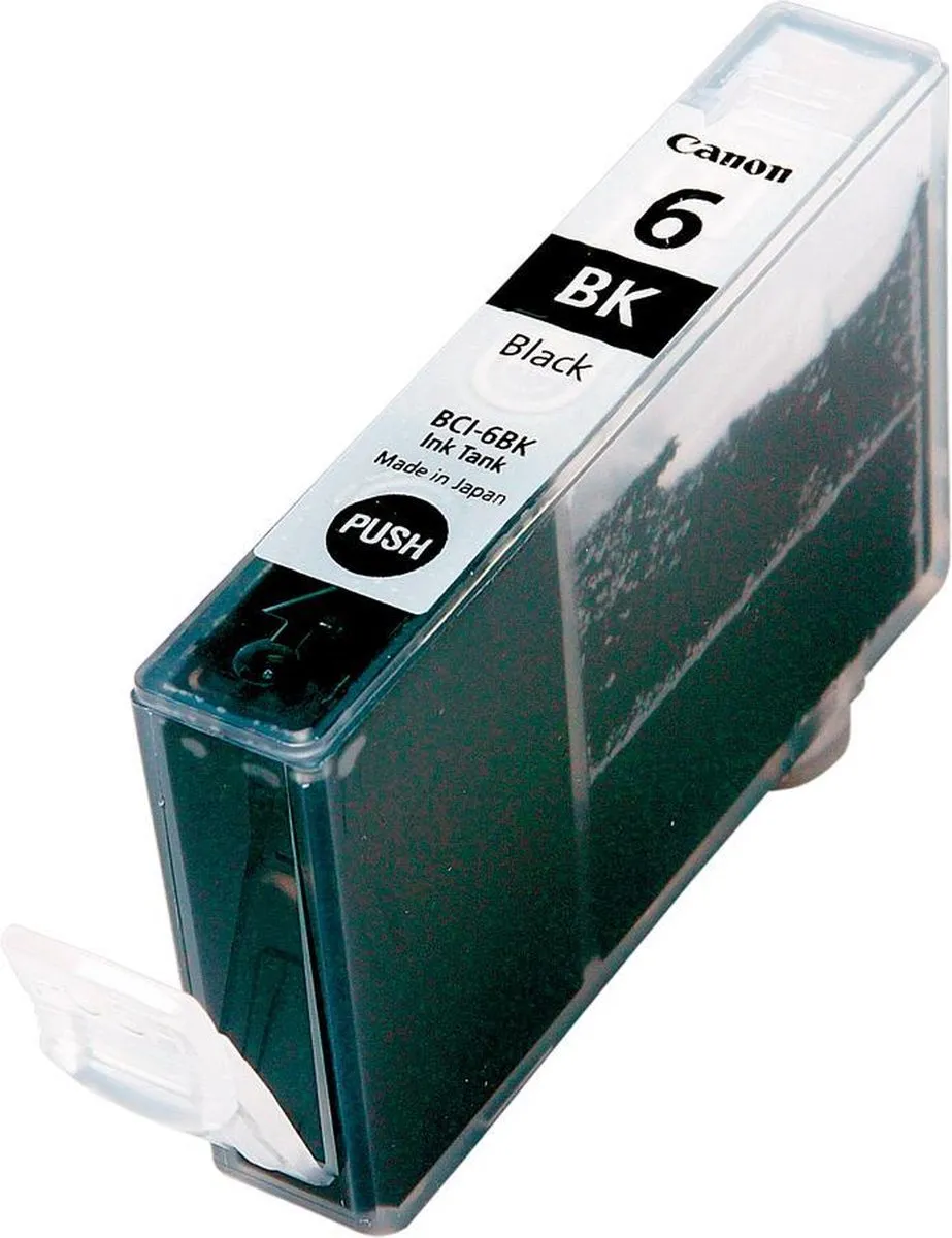 Canon BCI-6 Zwart Inktcartridge - 210 Pagina's