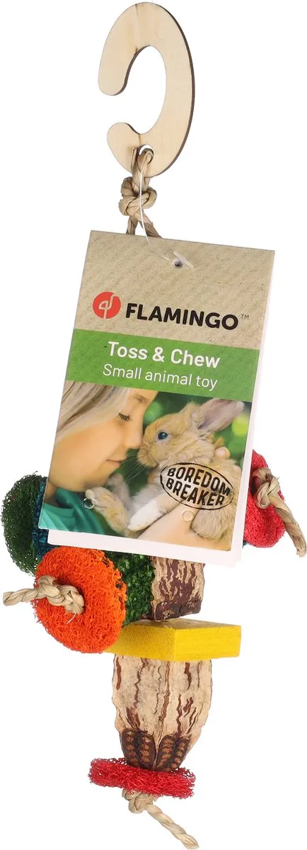 Flamingo Oda Knaagdier Speelgoed 138602 - Meerkleurig