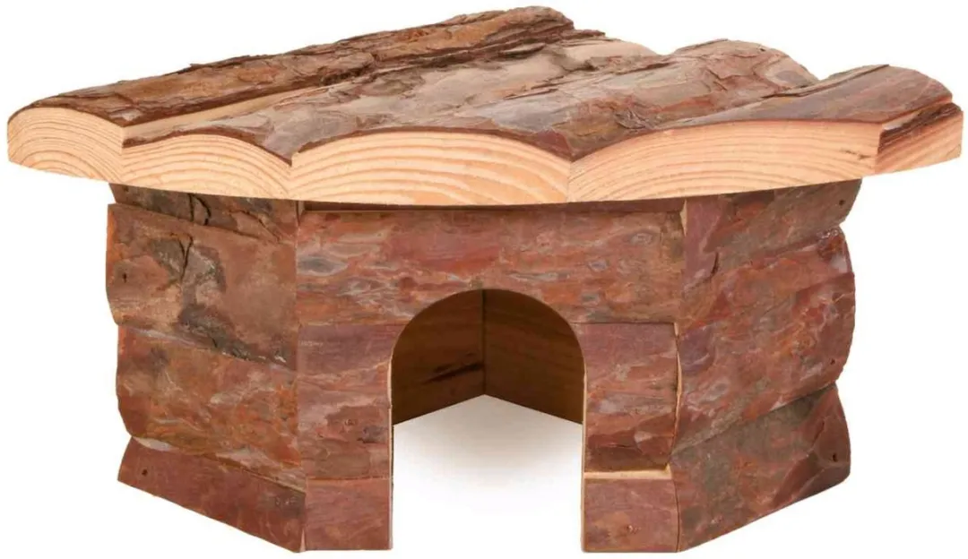Trixie Jesper Konijn Hoekhuis Hout 42x30x15cm