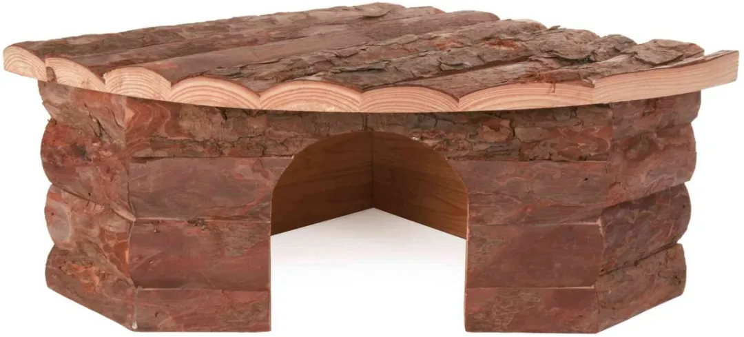 Trixie Jesper Konijn Hoekhuis Hout 42x30x15cm