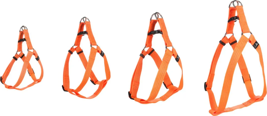 Flamingo Len Step&Go Hondenharnas - Oranje S 25-45cm - afbeelding 2 van 4