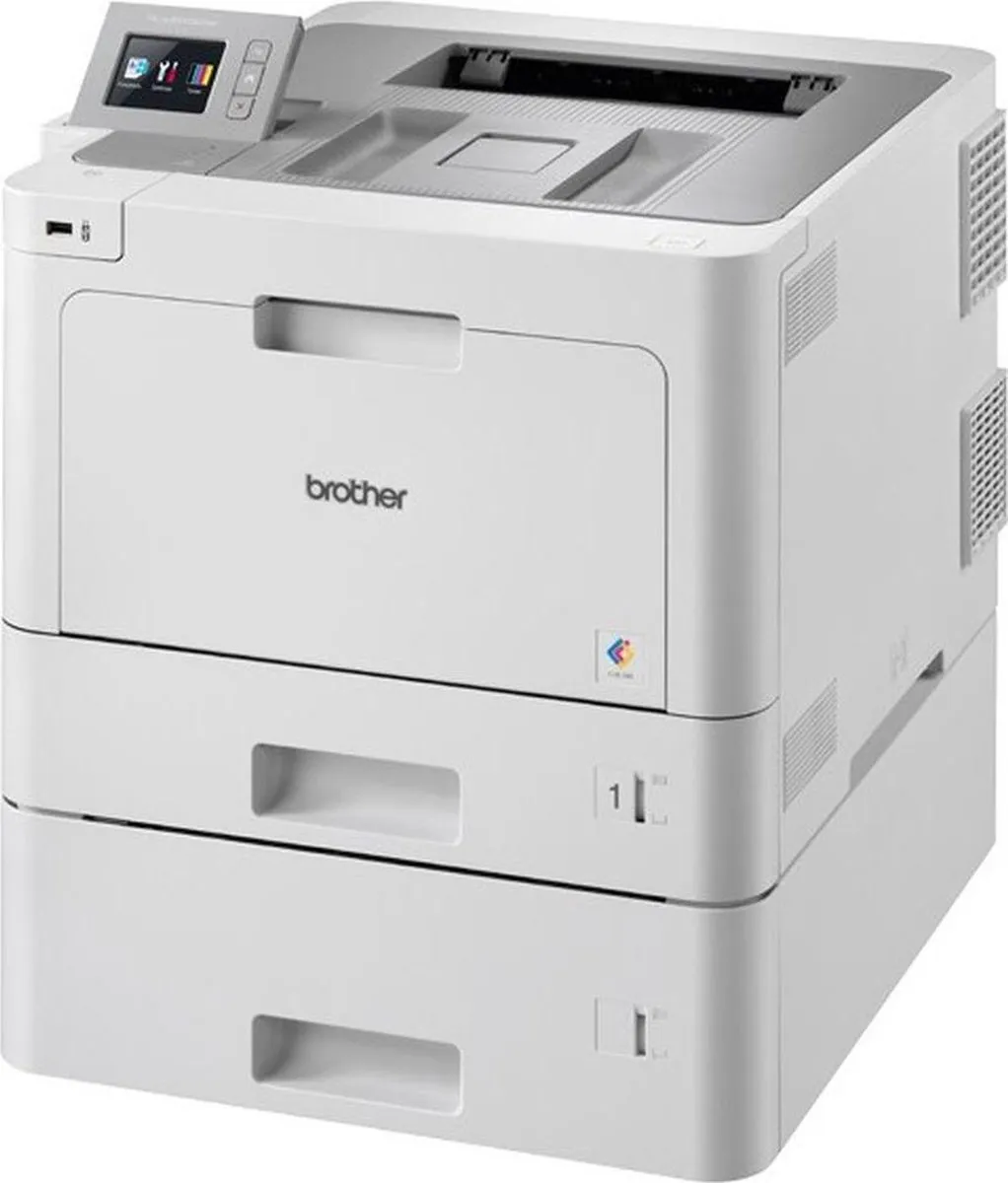 Brother HL-L9310CDWT Laserprinter Wit - 2 Papierladen